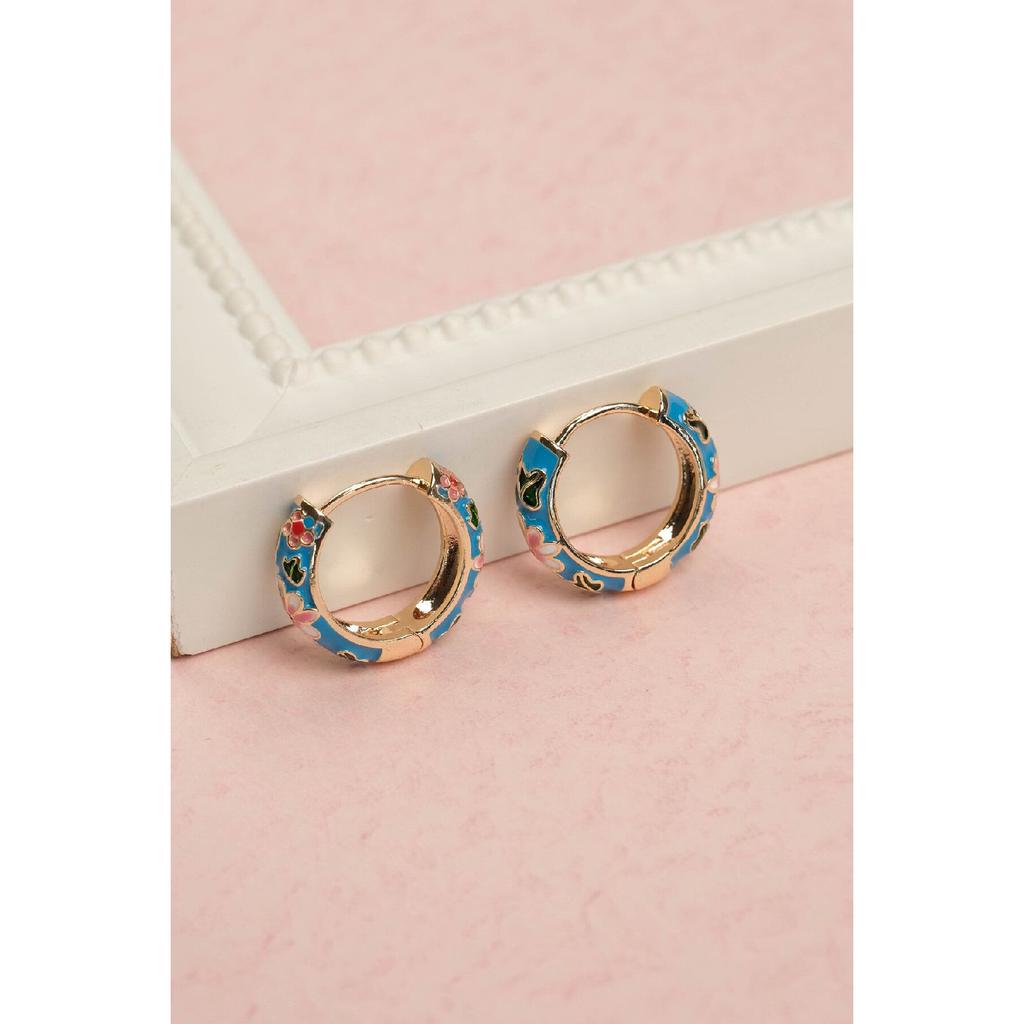 Women's Steel Invoiced Earrings With No Discoloration Guaranteed Jfrch2044