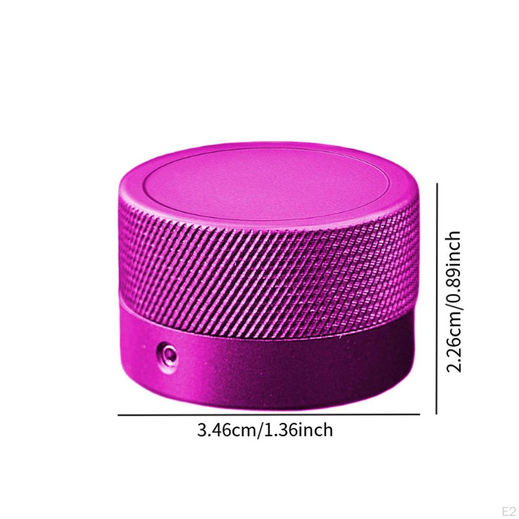 Billiard Chalk Holder Carrying Box Round Screwed Cap Small Organizer Easy to Use Carrier Case Pool