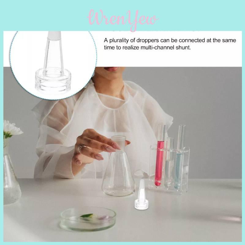 High Clarity 13 Gauge Transparent Nozzle Head Frosted Powder With Pvc And Droppers