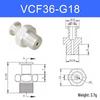 Vacuum Suction Cup Connector VM-G1 Threaded Barb Pneumatic Nozzle Adapter