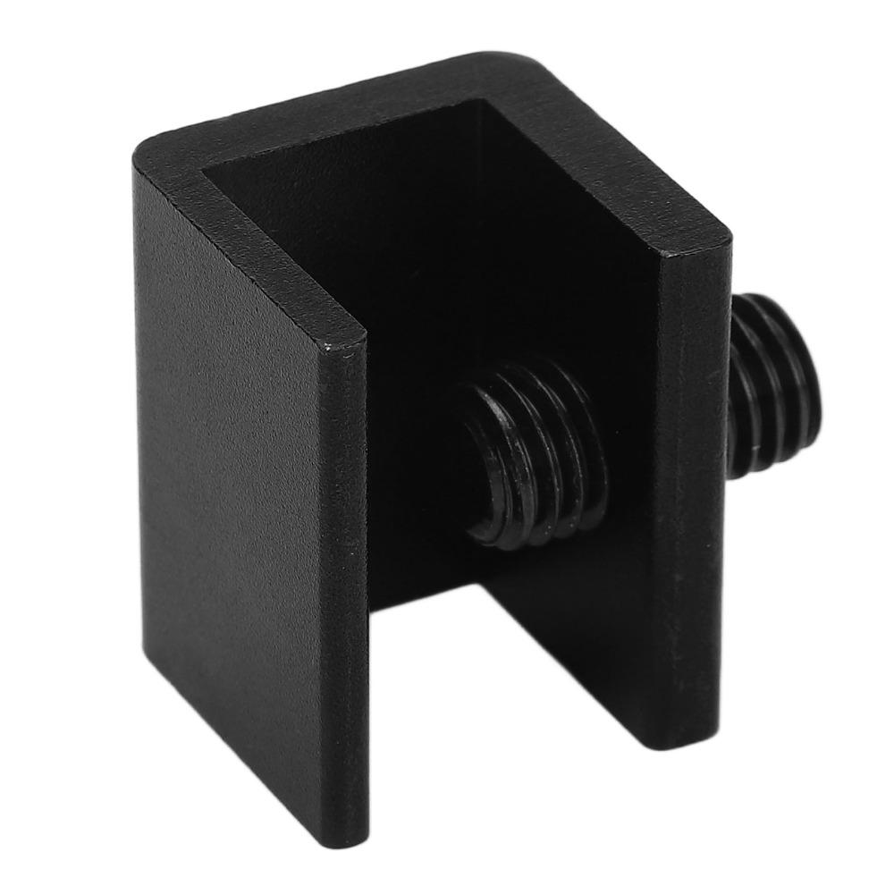 6pcs Aluminum Alloy Door Limit Stopper 1 Hole Movable Window Safety Lock Office Use