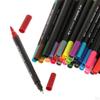 Double Tip Brush Pen Set for Watercolor, Acrylic Painting Pens, Color Marking Pens Artist, Craft