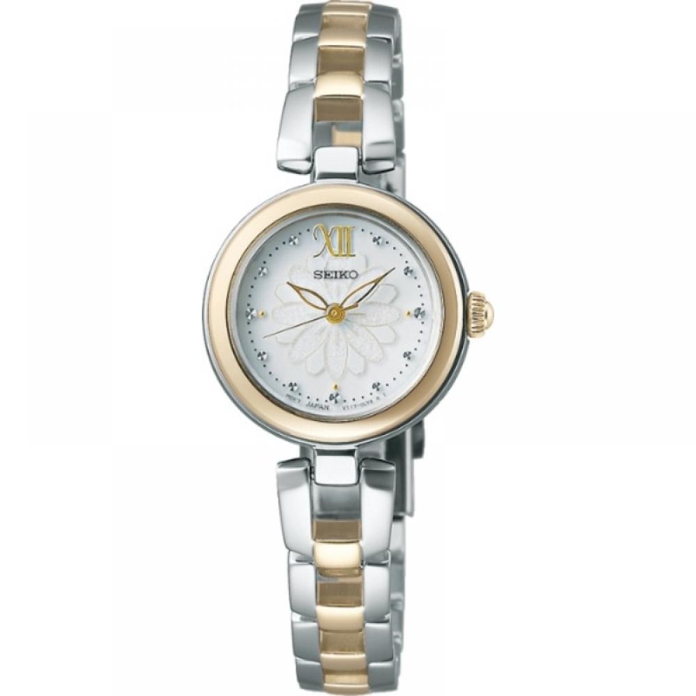 

Seiko [солнечная] Seiko Selection Seiko Selection Цветочный мотив Белый Шампанское Золото Swfa198 [подлинный]