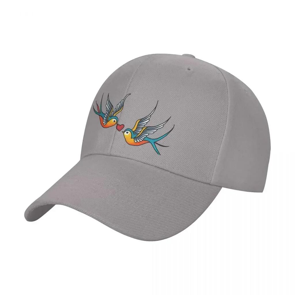 American Traditional Swallows Baseball Cap Derby Hat Unique Hats Hat Men Golf Men Women's