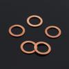 20pcs M14x1.5 Copper Oil Drain Plug Crush Washers Coolant Seal Circle Gasket Set