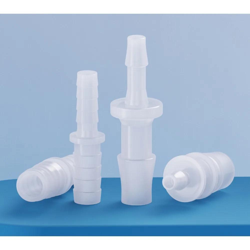 5 Pcs 1.6mm-32mm Plastic Variable Diameter Two-way Direct Through Hose Joint Water Pipe Conversion Head Variable Size Pagoda