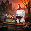 MOC House of 1000 Corpses Captain Spaulding Building Blocks Horror Clown Figure DIY Bricks Toy Fans Xmas Gift