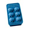 Hippo-shaped Ice Cube Mold Food Grade Silicone 6-Grids Ice Mould Collectible Ice Maker Drink Accessories