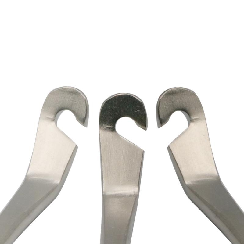 Bicycle Tire Repair Tools Cycling Portable Steel Lever Curved Cycling Tyre Lever Hooks Bike Wheel Opener Remover Accessories