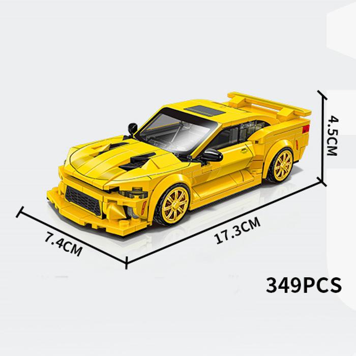 Moc Speed Technisches Auto Stadtfahrzeug Rennauto Bausteine Sportwagen Garage Auto Rennauto Auto Kreatives Spielzeug