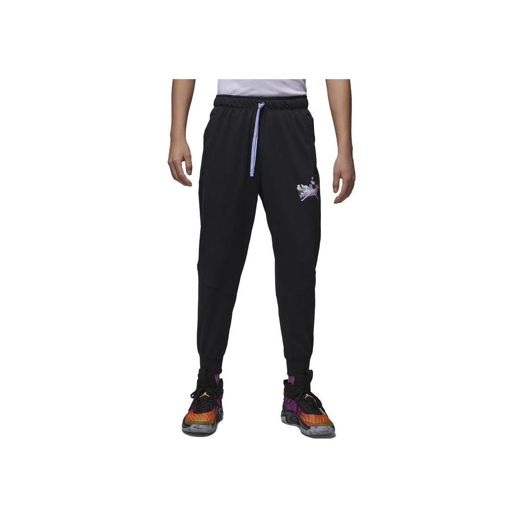 Jordan Dri-FIT Dongdan Graphic Logo Print Quick-Drying Jogger Knit Pants Men bottoms Black FD6561-010