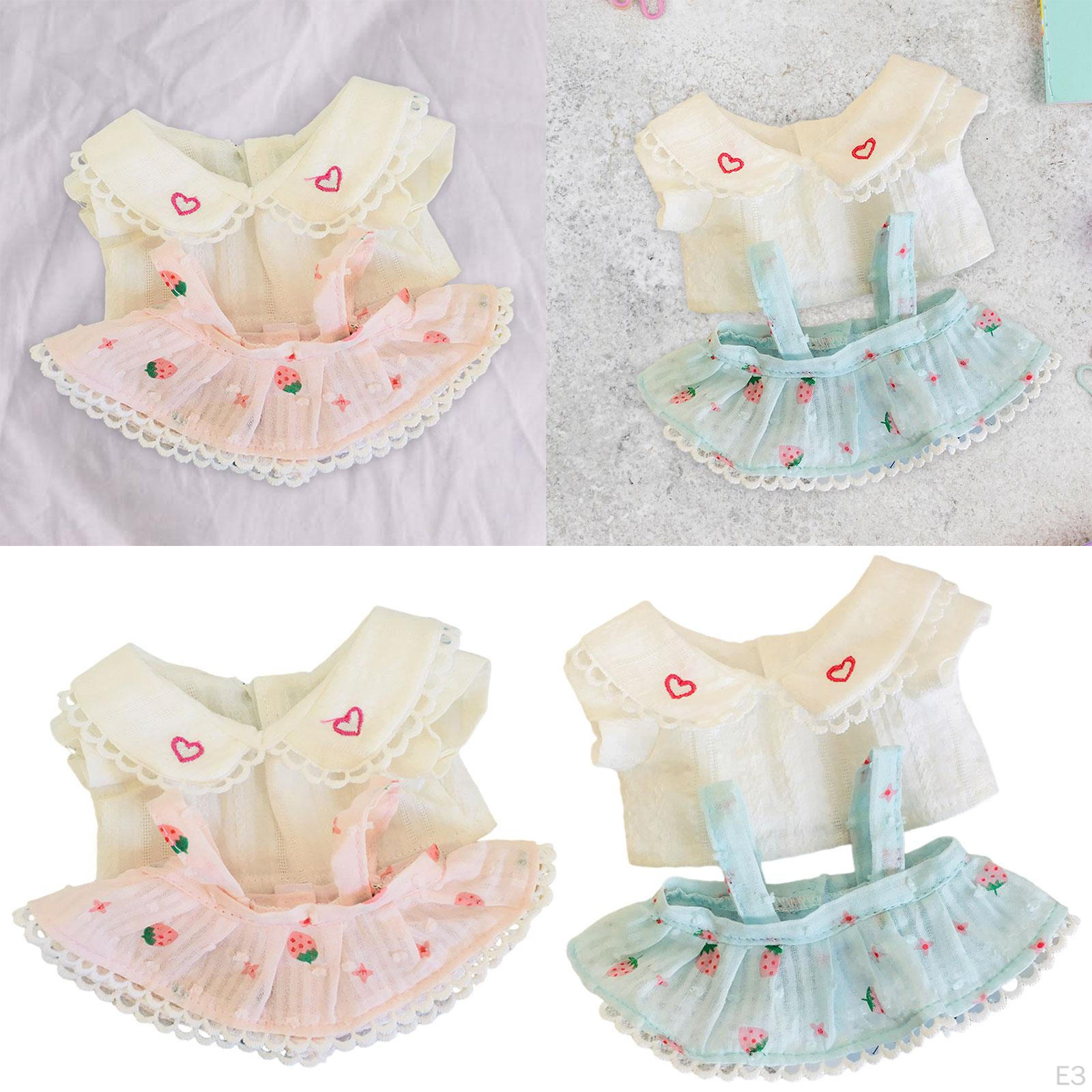 20 см Кукольная одежда Милая плюшевая игрушка Наряд Стильные аксессуары Фото реквизит — фото 2