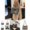 Fashionable Leopard Print Tote Bag For Women Stylish Large Capacity Pu Shoulder Bag