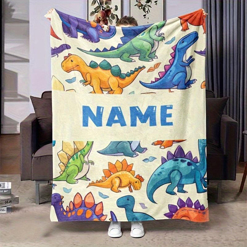 Personalized Dinosaur Blanket: Cute And Warm, Suitable For All Seasons 70x100cm28x39in