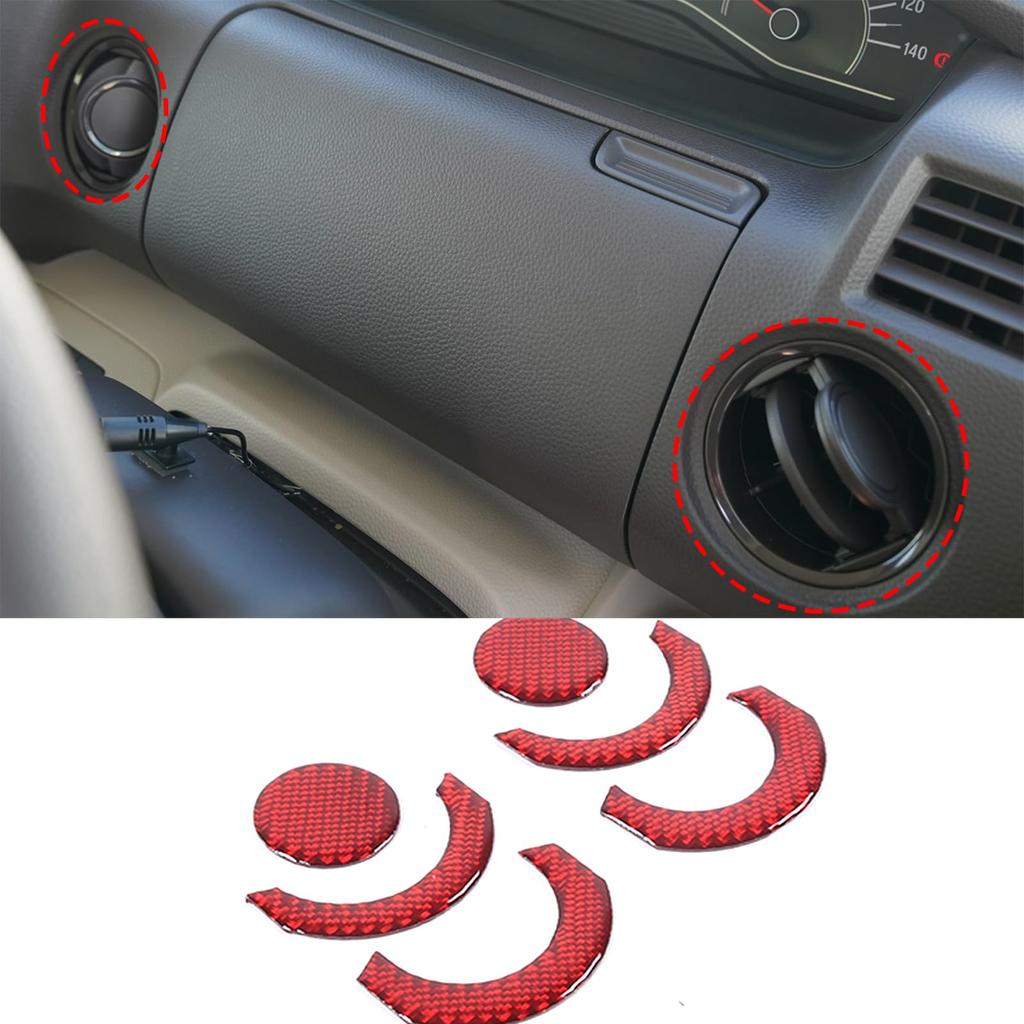 METYOUCAR Honda N-BOX JF3 JF4 2017-2021 Air Conditioner Vent Cover, Car Vent Cover, Carbon