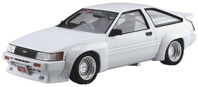 Aoshima Bunka Kyozai The Tuned Car Series 62 Toyota TRD AE86 Corolla Levin N2 Specification 1983 Plastic Model (AOSHIMA) 1/24 No.