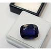 Blue Tanzanite & Stud Making 12+ Ct Cushion Cut Certified Fabulous Gemstone