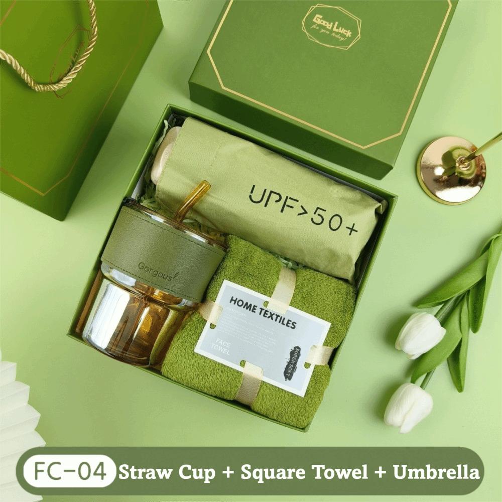 Fan/Towel/Cup Souvenir Gift Set Stylish Design Gift Box Set Practical Gift Sets  Personalized Gifts