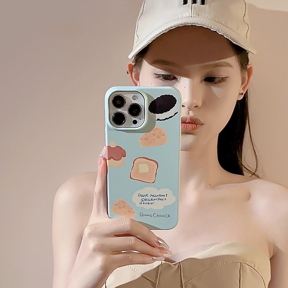 Niche Cheese Cheese Suitable for 14promax Apple IPhone 13 Phone Case 11 Korean 12 Film 16 Hard 15