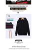 Men's Plus Size Fleece Lined Zip-Up Hoodie Jacket for Autumn/Winter