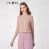 PORTS Women's Spring/Summer Long Sleeve Knit Pullover