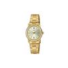 STANDARD Series Simple Business Small Round Watch Small Gold Watch Casual Versatile Small Dial Date Display Waterproof Quartz LTP-V002G-9B3