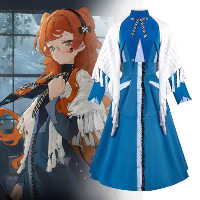 Sonetto Reverse1999 Cosplay Game Character Clothing Acgn Exhibition Set