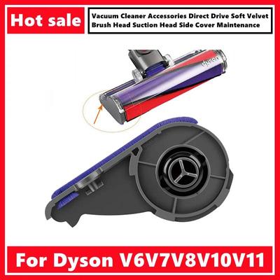 Für Dyson V6V7V8V10V11 Staubsauger Zubehör Direktantrieb Weicher Samtbürstenkopf Saugkopf Seitenabdeckung Wartung