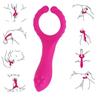 Penis Cock Ring Intense Clit Stimulation Tongue Vibrator Adult Sex Fidget Toys For Men Couple Delay Ejaculation Male Masturbator