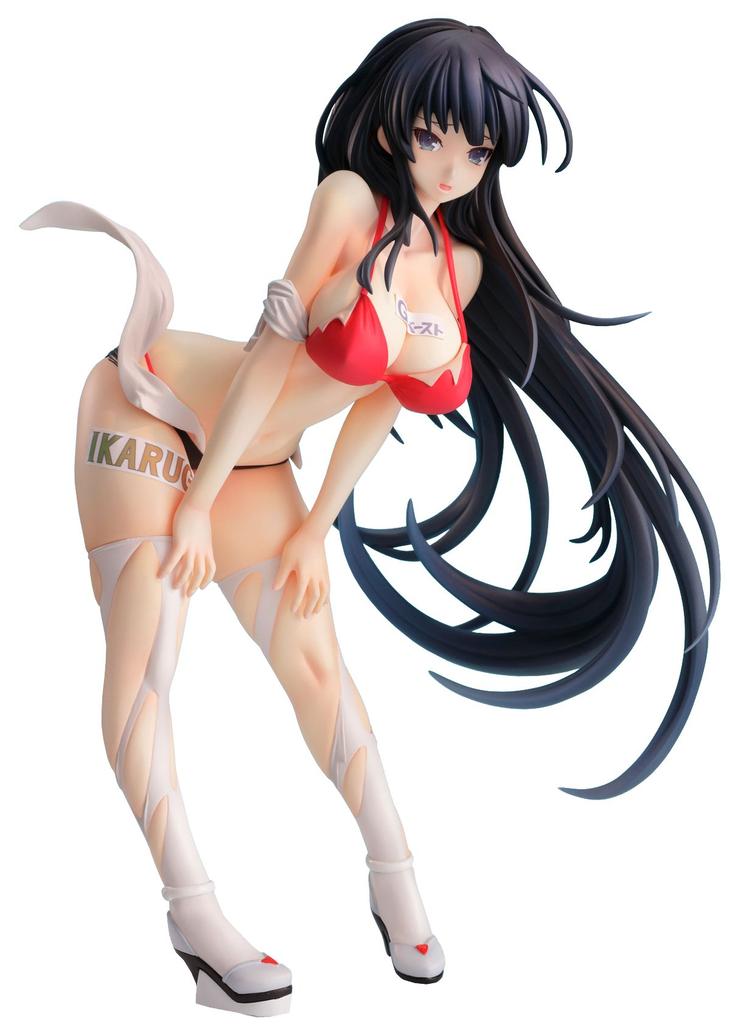 Senran Kagura NewWave G Burst Ikaruga de la scara figurina finisata pictata PVC -Queen Circuit- 1/6