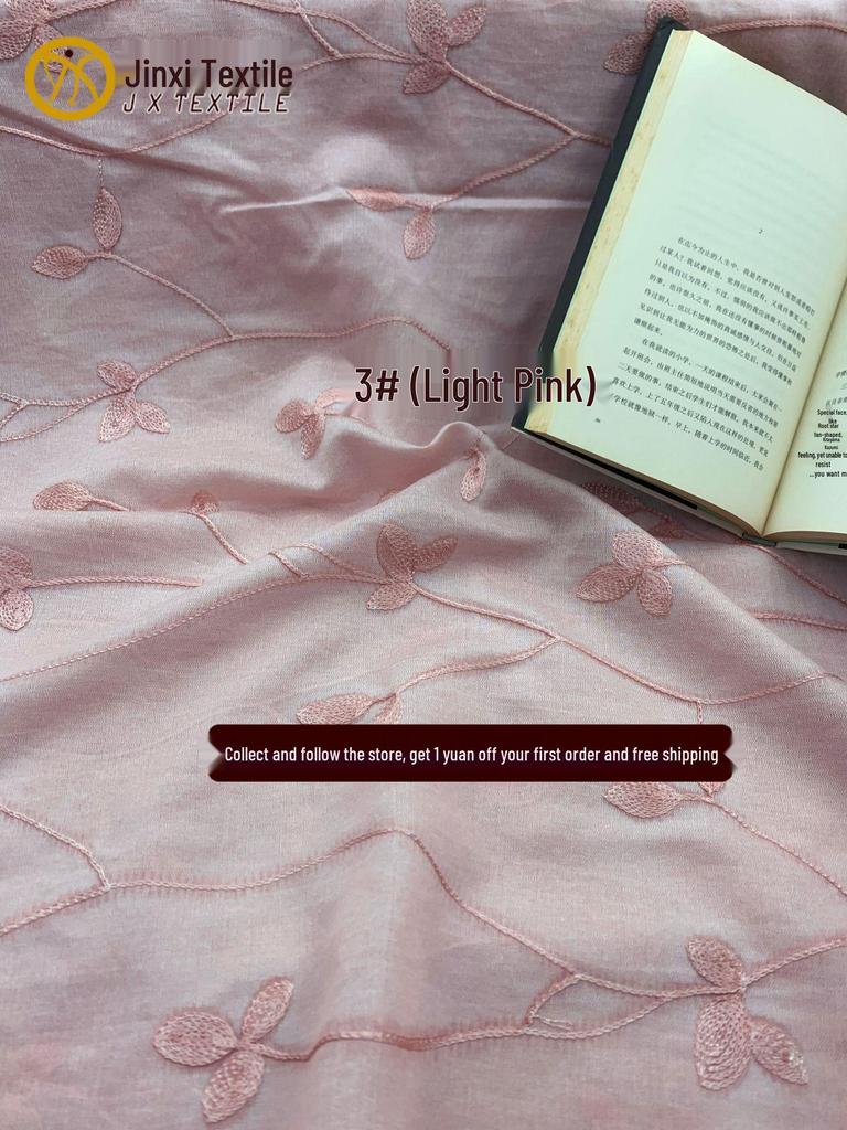 2026 Spring/Summer Tie-Dye Tencel Embroidered Skirt Shirt Princess Dress Fabric