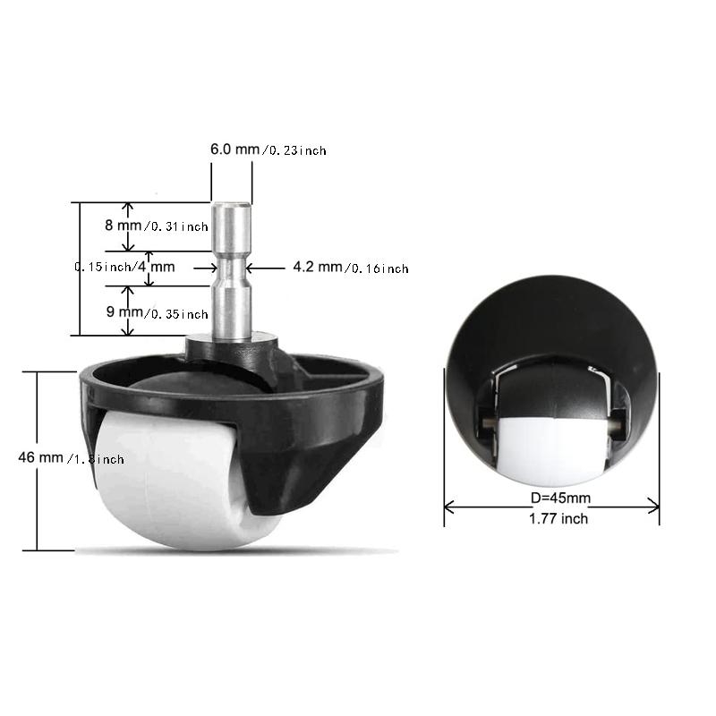 Ersatz-Vorderrad-Lenkrollen-Baugruppe Für iRobot Roomba J7 I3 i7 i7+ Plus E5 E6 E7 500 600 700 800 900 980 960 Staubsauger