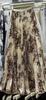 Multi-color summer Japan and Korea new chiffon fashion high waist thin pleated polka dot medium and long skirt women