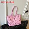 Pu Casual Tote Bag For Women With Magnetic Closure And Inner Zip Pocket