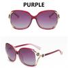 Ochelari de soare Camellia la modă europeană și americană, ochelari de soare eleganți cu umbrire UV, ochelari de soare mari cu față rotundă, ochelari retro subțiri.