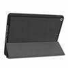 Dreifach gefaltete Lederhülle für iPad Mini 7 mit Apple Pencil-Schlitz Auto Sleep/Wake Cover
