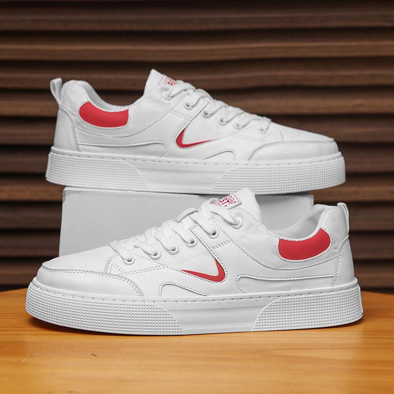 Men Sneakers Summer 2025 New Breathable Canvas Shoes Fashion Lace Up Flat Sport Anti-skid Running Board Shoes Zapatillas Hombre