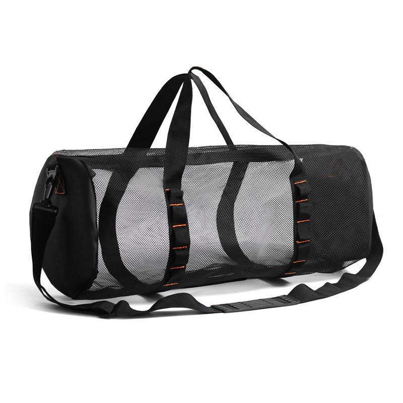 

Сітчаста сумка для дайвінгу, надвелика сітчаста дорожня сумка для спорядження та обладнання для підводного плавання та снорклінгу - Суха сумка вміщує маску, ласти, трубку