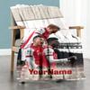 Arsenal Personalized Text Blanket Cozy Customizable Blanket Durable Comfort Throw For Chair Seaside Bedding Bed Four Seasons Universal