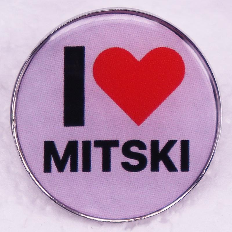 Mitski Fan Brooch Badge Gift