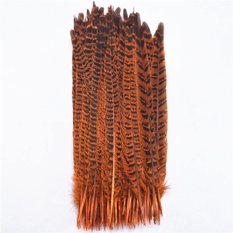 10Pcs Pheasant Tail Feathers Table Decoration Crafts Supplies Plumas DIY Dream Catcher for Wedding Carnival Accessories Material