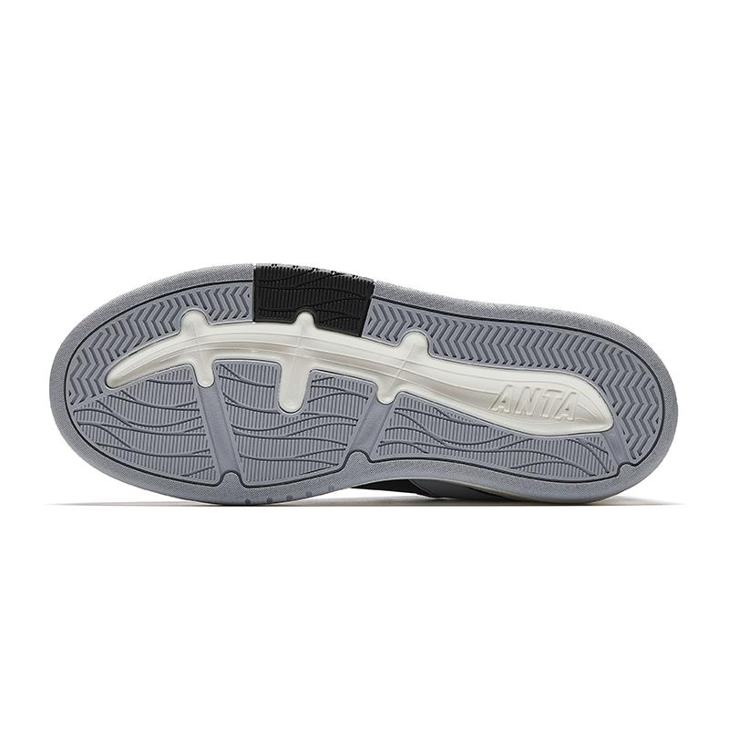 Anta PG7 Casual Versatile Soft Comfortable Trendy Non-Slip Wear-Resistant Low-Top Skate Shoes Men Sneakers Black Gray 112538079-2