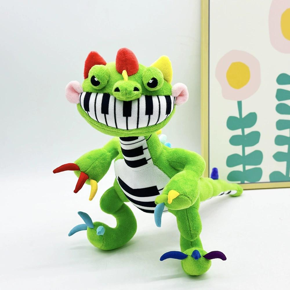 Poppy Playtime Ch4 Yarnaby Pianosaurus Plush - Official Horror Game Stuffed Animal Soft Collectible Toy Gift