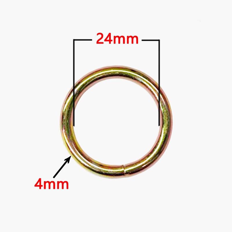 Сварочное кольцо из оцинкованного железа для теплицы или декоративного использования