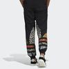 Adidas Originals Trefoil X Atmos Co-Brand Joggers With Leopard Print Logo Men Bottoms Black GT7294