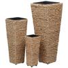 Ensemble de jardinières surélevées en jacinthe d'eau - VidaXL - Marron - 3 tailles