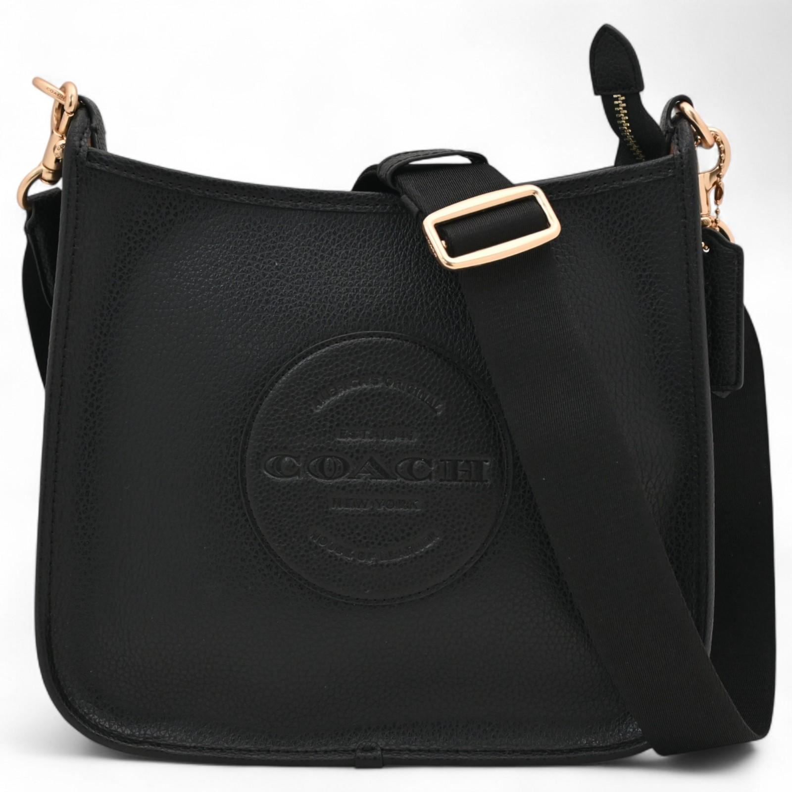 

Auth Coach Shoulder Bag Dempsey File Bag Leather co3710er