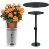 Adjustable Plant Lifter Pot Filler Built-in Insert For Tall Conical Pots And Containers For Indoor And Outdoor Use