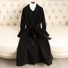 Double-sided cashmere coat for women's autumn and winter new over-the-knee temperament fashionable high-end woolen coat