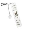 Creative Cat Bookmark Cute Bookmark Funny Metal Page Marker with Stainless Steel Quotes